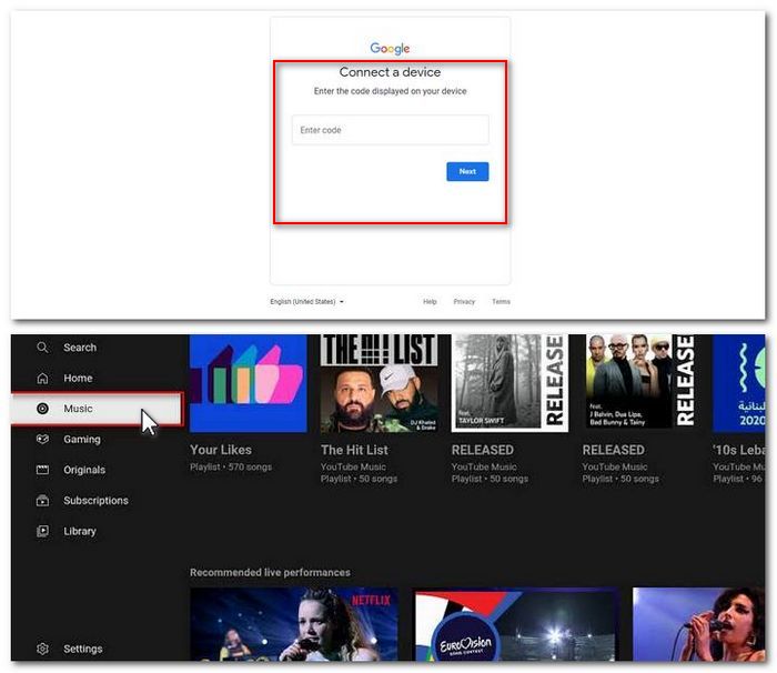 transmitir música de youtube en apple tv