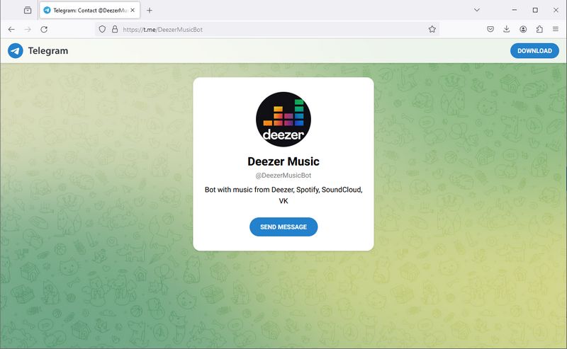 deezer music bot