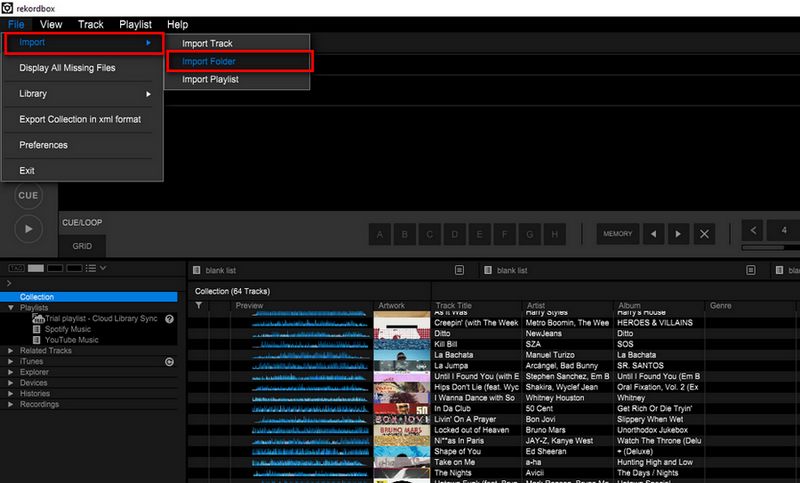 importar spotify a rekordbox