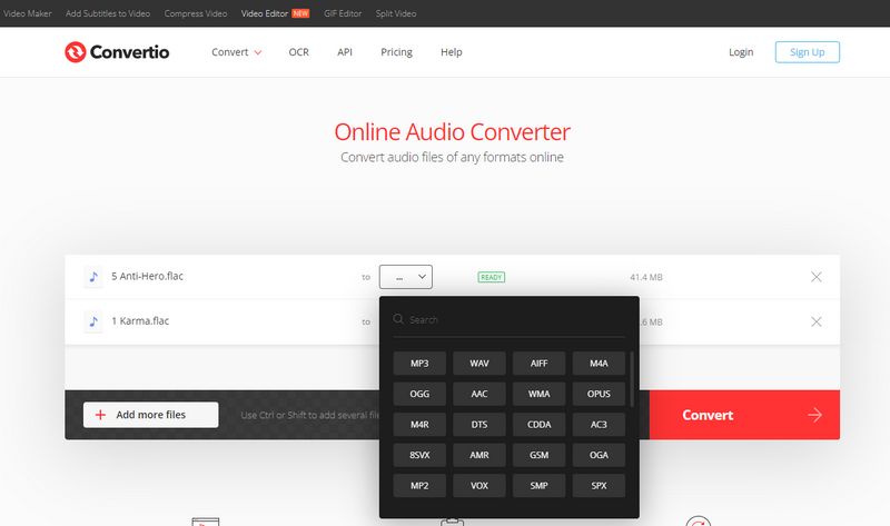 Convertio Audio Converter