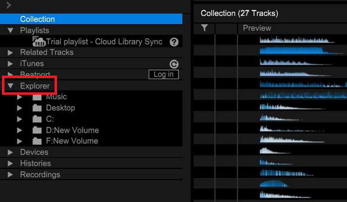 import tidal tracks