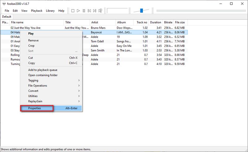 import spotify songs to foobar2000