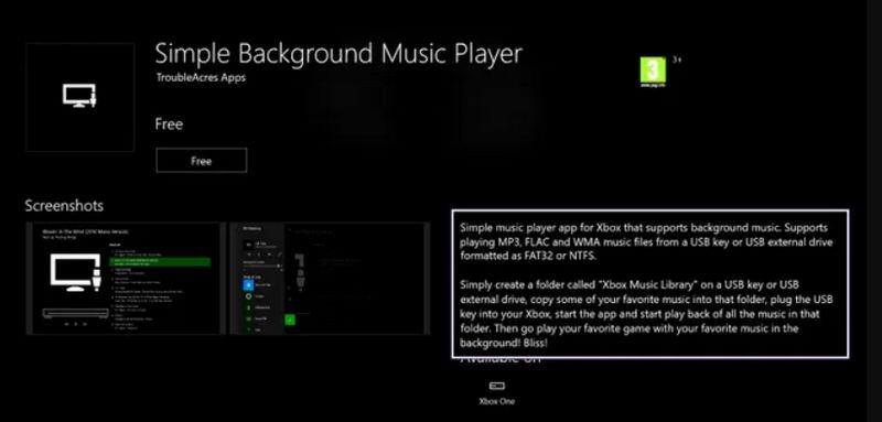 play youtube music on xbox via usb drive